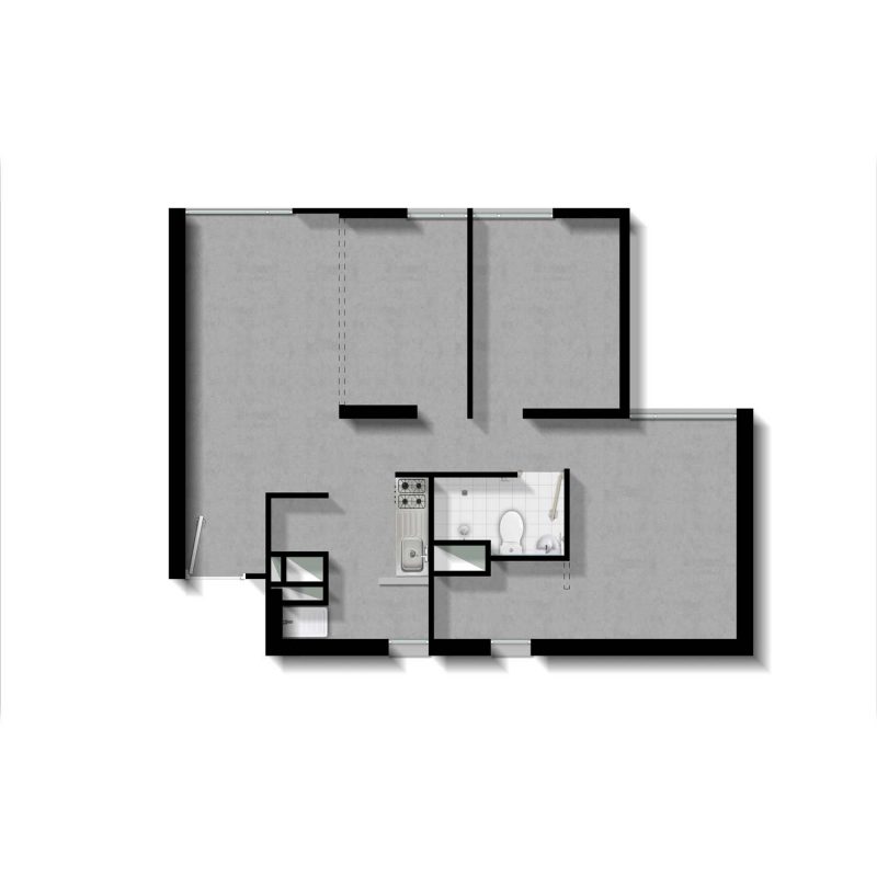 Apartamento 50: Obra Gris